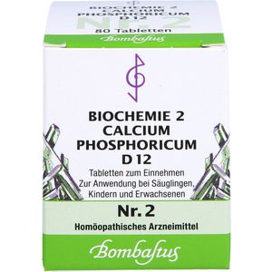 Bombastus BIOCHEMIE 2 Calcium phosphoricum D 12 Tabletten