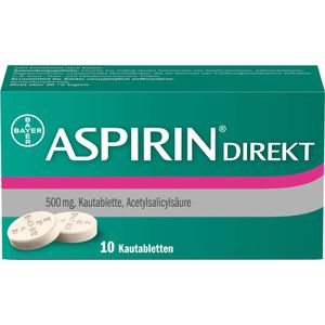 Aspirin Direkt Kautabletten 10 St
