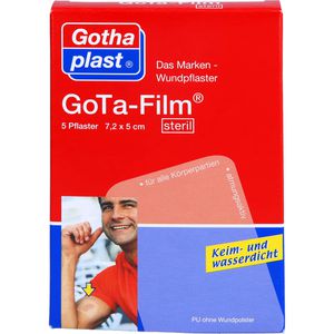 Gota Film steril 5x7,2 cm Pflaster 5 St