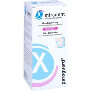 MIRADENT Mundspüllösung paroguard CHX 0,20%