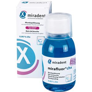 MIRADENT Mundspüllösung mirafluor CHX 0,06%