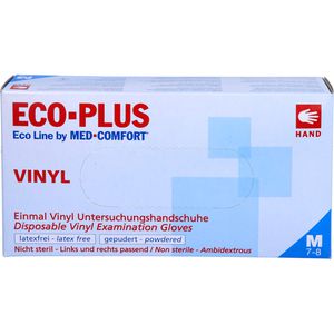 HANDSCHUHE Einmal Vinyl mittel