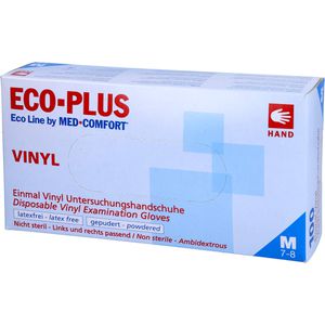 HANDSCHUHE Einmal Vinyl mittel