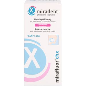 MIRADENT Mundspüllösung mirafluor CHX 0,06%
