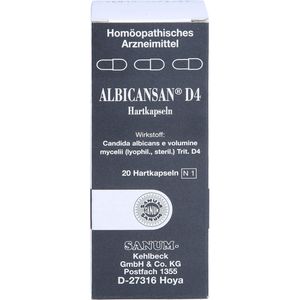 Albicansan D 4 Kapseln 20 St 20 St