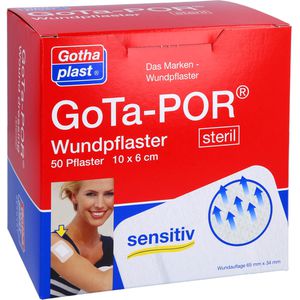 GOTA-POR Wundpflaster steril 60x100 mm