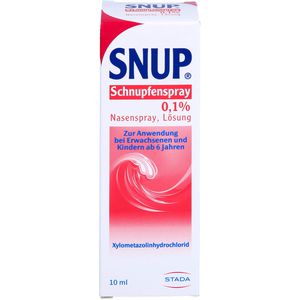 Snup Schnupfenspray 0,1% Nasenspray 10 ml 10 ml