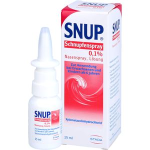 SNUP Schnupfenspray 0,1% Nasenspray