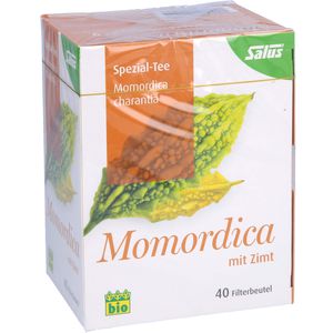 MOMORDICA CHARANTIA m.Zimt Kräuterteemisch.Fbtl.