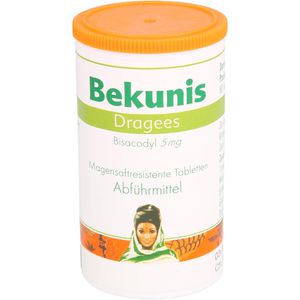 BEKUNIS Dragees Bisacodyl 5 mg magensaftres.Tabl.