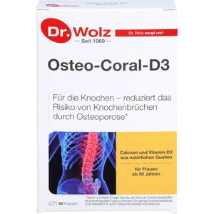 Dr.Wolz OSTEO CORAL D3 Kapseln