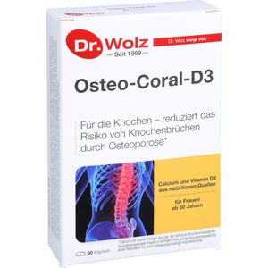 OSTEO CORAL D3 Dr.Wolz Kapseln