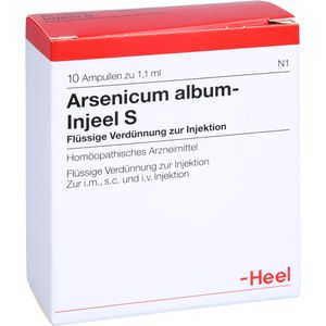 ARSENICUM ALBUM INJEEL S Fiole