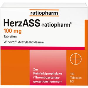 HERZASS ratiopharm 100 mg Tabletten