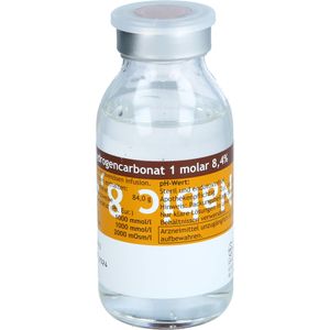 NATRIUMHYDROGENCARBONAT 8,4% 1 mol Glas