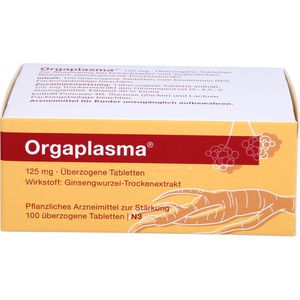 ORGAPLASMA überzogene Tabletten