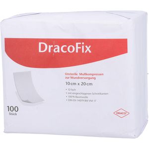 DRACOFIX OP-Kompressen 10x20 cm unsteril 12fach