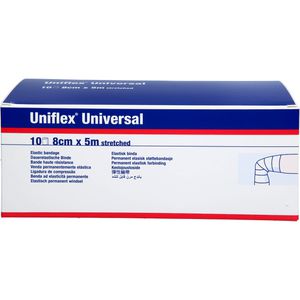 UNIFLEX Universal Binden 8 cmx5 m Zellglas weiß