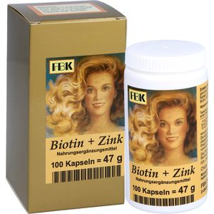 BIOTIN PLUS Zink Haarkapseln