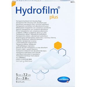 HYDROFILM Plus Transparentverband 5x7,2 cm