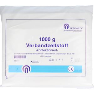 VERBANDZELLSTOFF hochgebleicht chlorfr.konfektion.