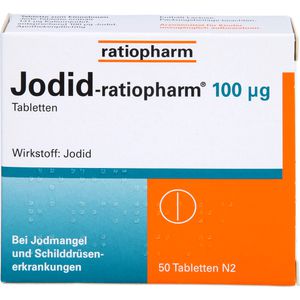 Jodid-ratiopharm 100 μg Tabletten 50 St 50 St
