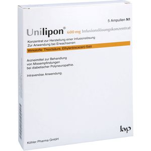 UNILIPON 600 Infusionslösungskonzentrat