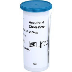 ACCUTREND Cholesterol Teststreifen