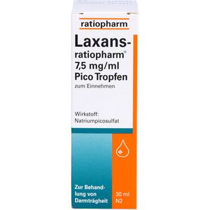 LAXANS-ratiopharm 7,5 mg/ml Pico Tropfen