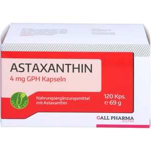 ASTAXANTHIN 4 mg GPH Kapseln