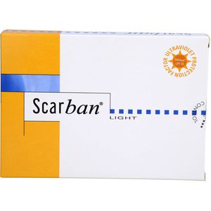 SCARBAN Light Silikonverband 5x7,5 cm