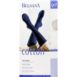 BELSANA Cotton Stütz-Kniestrumpf AD Gr.2 anthrazit