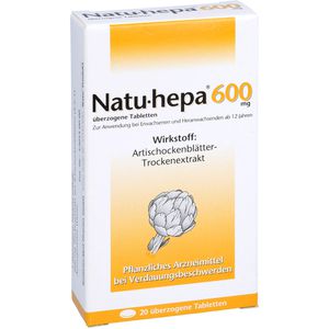 NATU HEPA 600 mg überzogene Tabletten