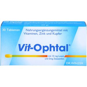 VIT OPHTAL mit 10 mg Lutein Tabletten