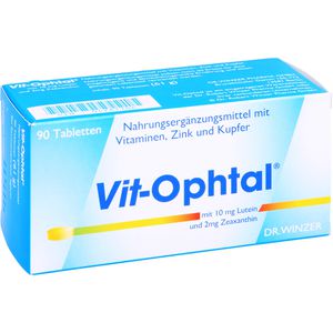 VIT OPHTAL mit 10 mg Lutein Tabletten