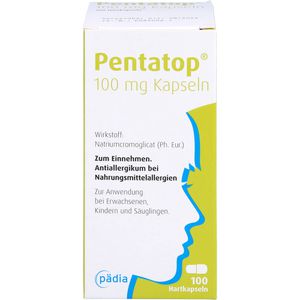 Pentatop 100 mg Kapseln Hartkapseln 100 St 100 St