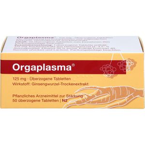 ORGAPLASMA überzogene Tabletten