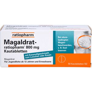 MAGALDRAT-ratiopharm 800 mg Tabletten