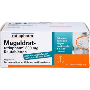 Magaldrat-ratiopharm 800 mg Tabletten 100 St 100 St