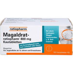 MAGALDRAT-ratiopharm 800 mg Tabletten