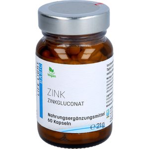 ZINK 15 mg Gluconat Kapseln