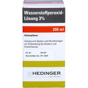 WASSERSTOFFPEROXID-Lösung 3% Standardzulassung