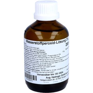 WASSERSTOFFPEROXID-Lösung 3% Standardzulassung