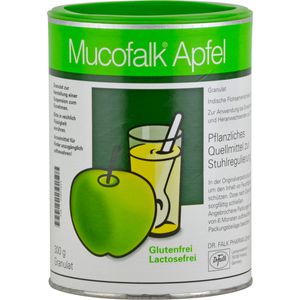 MUCOFALK Apfel Granulat Dose