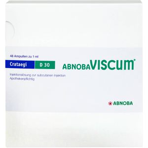 ABNOBAVISCUM Crataegi D 30 Ampullen