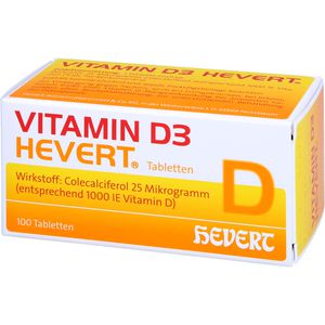 Vitamin D3 Hevert Tabletten 100 St