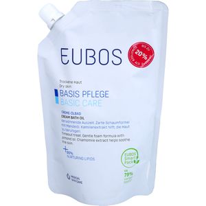 EUBOS BASIS PFLEGE CREME-ÖLBAD Nachfüllbeutel