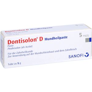 DONTISOLON D Mundheilpaste