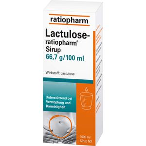 Lactulose-ratiopharm Sirup 1000 ml