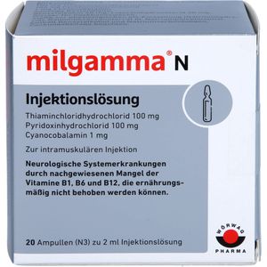 MILGAMMA N solutie injectabila fiole